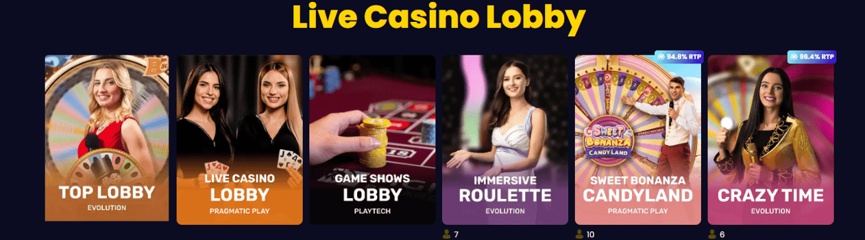 Casino igre uživo Slotsgem